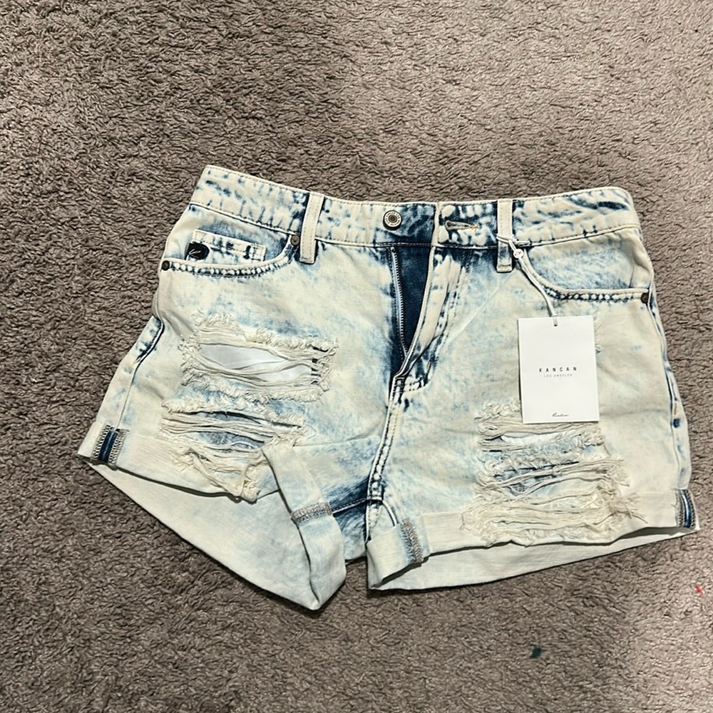 Kancan denim shorts